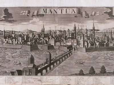 Mantova, perspective view