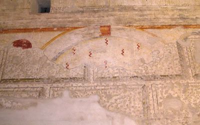 Atrium - Fresco decorations, details
