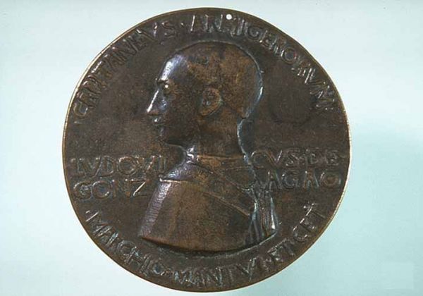 Pisanello, medaglia raffigurante il busto di Ludovico II Gonzaga, s.d.